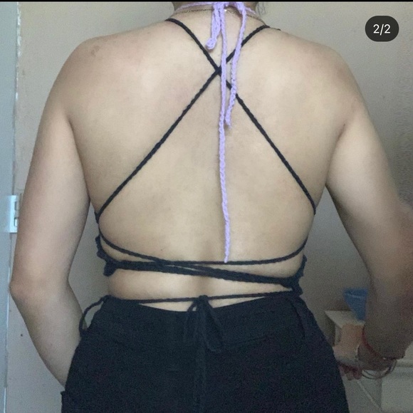 Crochet Butterfly Top 🦋 - Picture 2 of 2